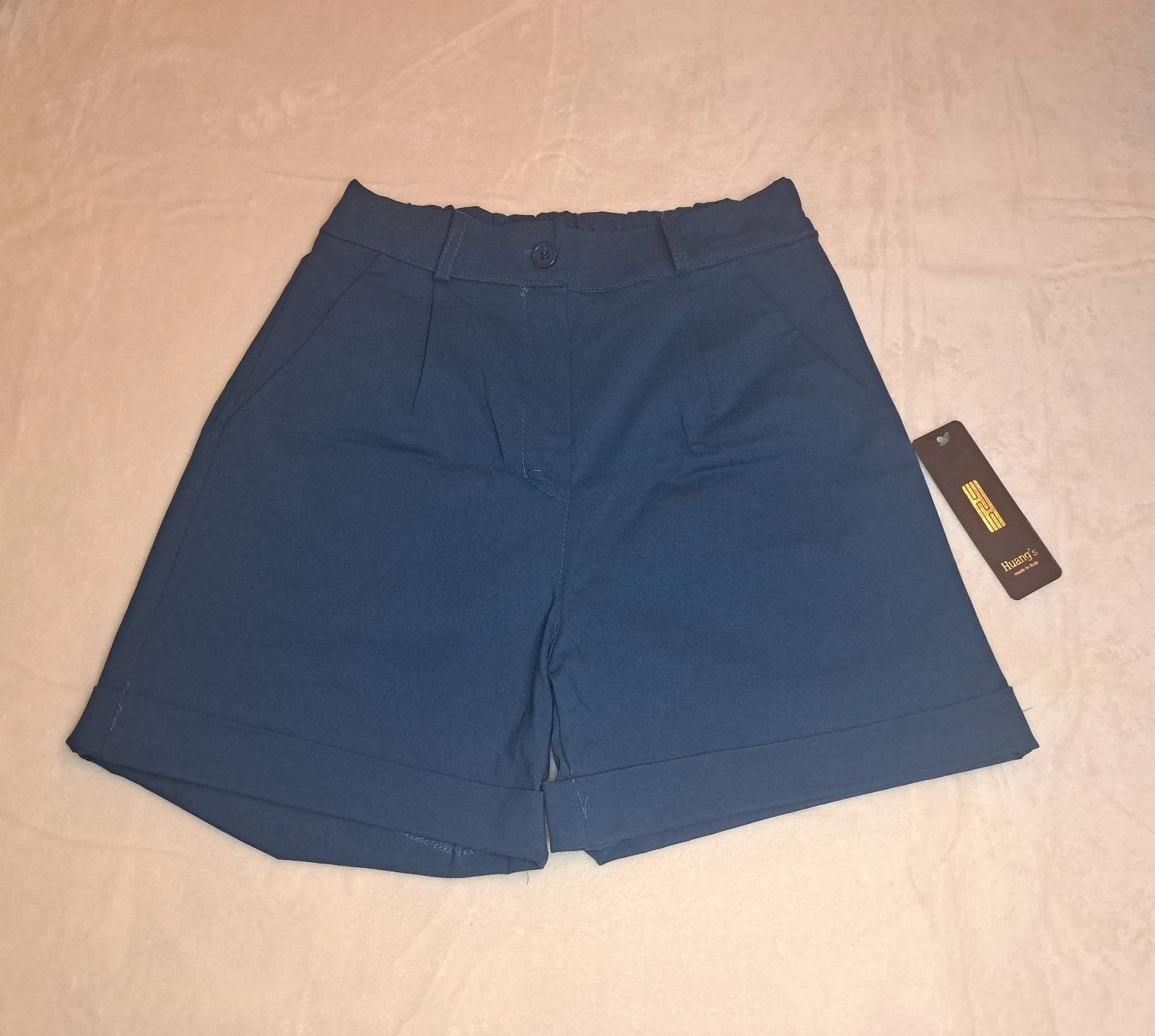Viral "Magic" Shorts • "Petroleum" Blue • Elastic Waist • Fits EU 36 to 44 – photo 2